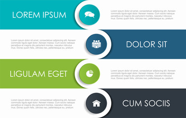 Infographic design template with place for your data. Vector illustration.