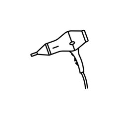 hair dryer line icon. Elements of wedding illustration icons. Signs, symbols can be used for web, logo, mobile app, UI, UX
