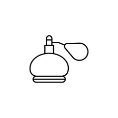 perfume line icon. Elements of wedding illustration icons. Signs, symbols can be used for web, logo, mobile app, UI, UX
