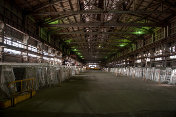 Aluminum plant. aluminum smelting bucket. Safe environmental high-tech processes. Modern smelter. Melting furnace