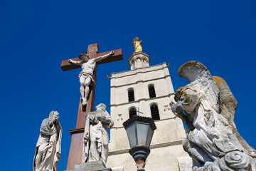 Histric Center of Avignon Provence France