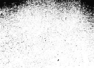 Naklejka na ściany i meble Rough black and white texture vector. Distressed overlay texture. Grunge background. Abstract textured effect. Vector Illustration. Black isolated on white background. EPS10.