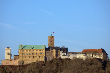 Fototapeta na wymiar Die Wartburg
