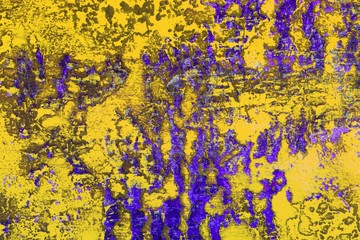 big holes on weathered paint texture - pretty abstract photo background