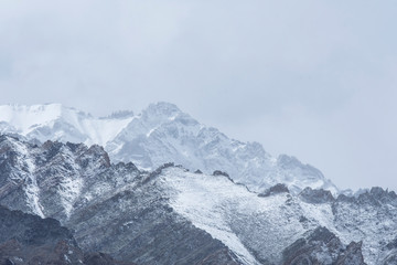 Himalaya mountains in Kardung- La, Ladakh, India