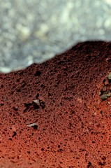 Heap of coloured volcanic rocks. Sign of balance.