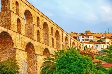 Fototapeta premium Kavala, town in Greece