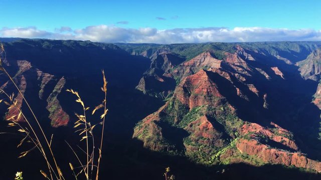 Waimea Canyon also called as a Pacific Grand Canyon is a breathtaking landscape located in Kauai Hawaii. It is very beautiful destination to visit on a vacation. Definitely should be on bucket list