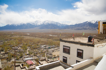 Fototapeta na wymiar Tikshey monastery in Ladakh, India