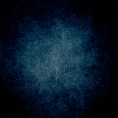 Blue designed grunge texture. Vintage background with space for text or image