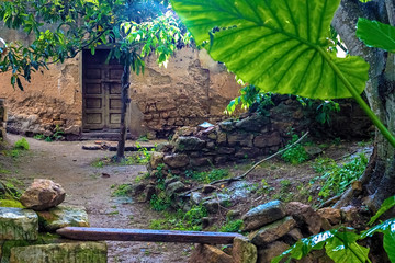 Sala Colony and the Islamic complex Chellah, storo traditional dwelling. Chellah is the necropolis of Rabat.