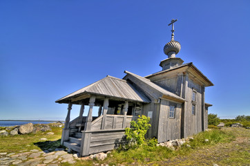 Bolshoy Zayatsky Island is an island in the White Sea with St. Andrew hermitage