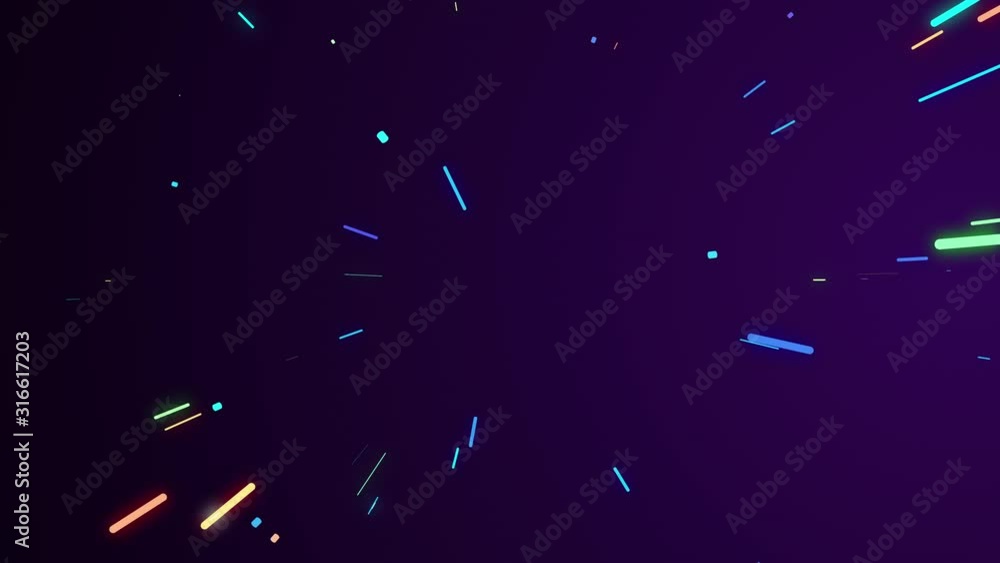 Aufkleber flying into another dimension through a right, high-energy and high-tech wormhole in time and space.