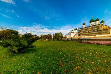 Orthodox church in Astrakhan kremlin, Russia