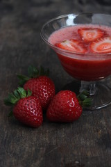 strawberries and cream