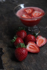 strawberries and cream