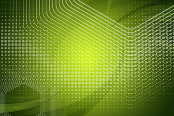 Obraz premium abstract, green, pattern, design, illustration, wallpaper, light, graphic, texture, backdrop, wave, art, color, digital, line, blue, image, lines, technology, artistic, yellow, backgrounds, waves