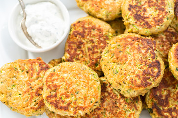 Zucchini cakes