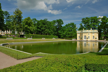 Catherine park of Tsarskoe Selo, Saint Petersburg, Russia.