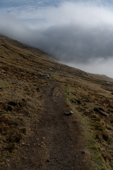 Faroe islands summer mountains