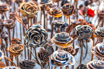Iron Roses Monument in Oslo