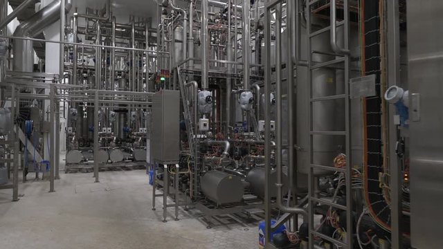 cheese production shop without people