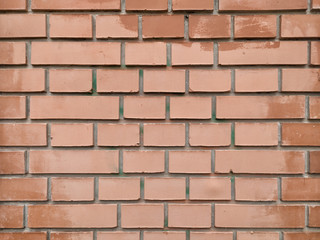 Painted brick wall texture background