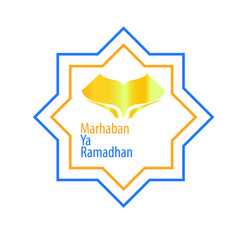 Ramadan Kareem islamic design logo