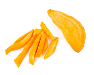 Fototapeta na wymiar sweet potato isolated on white