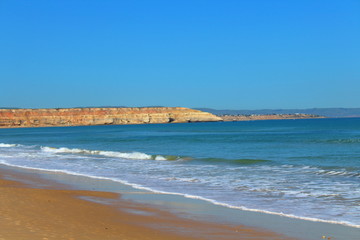 Fototapeta na wymiar beach and sea in Adelaide, Australia
