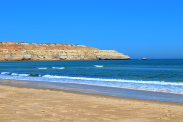 beach and sea in Adelaide, Australia