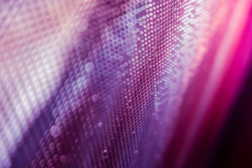 CloseUp LED blurred screen. LED soft focus background. abstract background ideal for design.