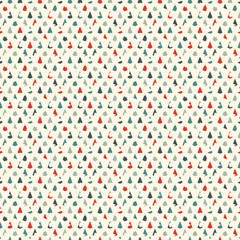 Seamless geometric pattern. Repeated mini triangles. Grunge scales or scallop texture. Kite shapes. Shabby digital paper