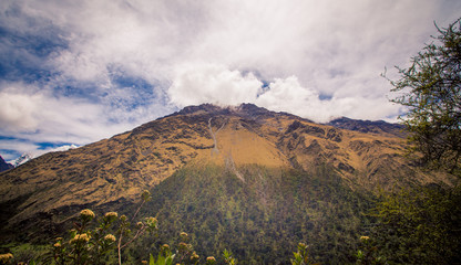 mountain near cusco Peru