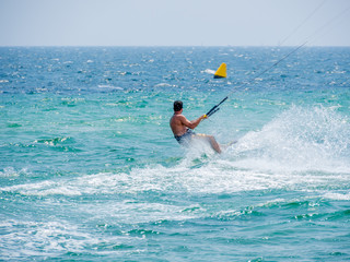 Kite Surfer Moves