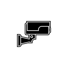Surveillance Camera icon. Simple glyph, flat vector of camping icons for ui and ux, website or mobile application