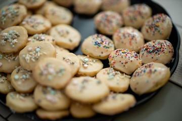 cookies on plate