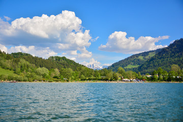 Port Bay Summer Mountains Water Sea boat trip