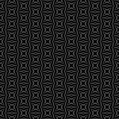 Abstract geometric background. Seamless pattern. Colors: black and gray. Background in a modern style for your design. Vector illustration.