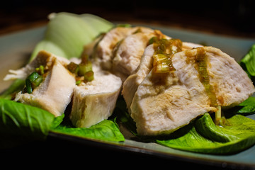 Bittman Chinese Chicken with Baby Bok Choy