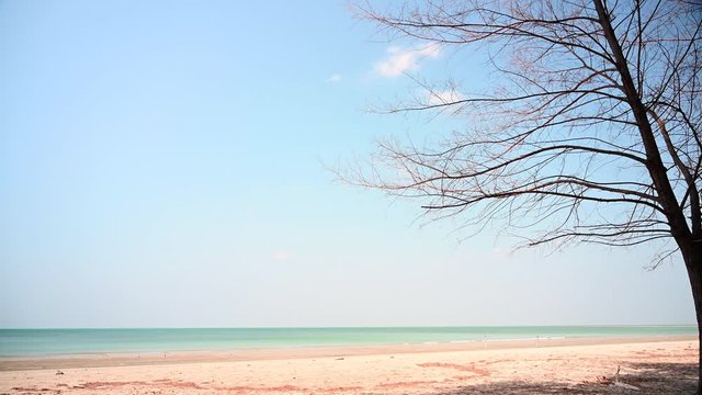 White beach and Blue sea with Koh phuket Best Island in Thailand