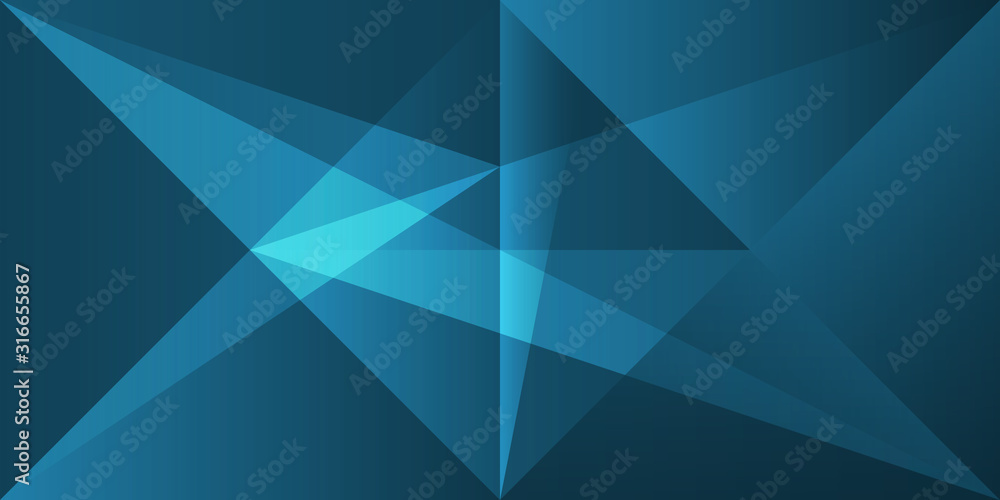 Poster abstract shape background texture overlap transparent blue color