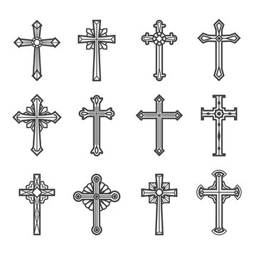 Crucifix vintage images