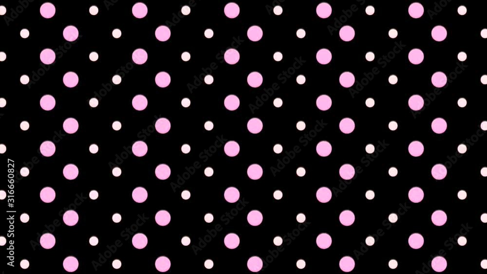 Poster patterns back black motion background loop
