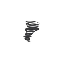 Wind tornado logo vector