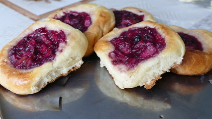 cake with jam