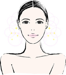 女性　美容イメージ