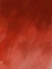 Red brush painted texture background 