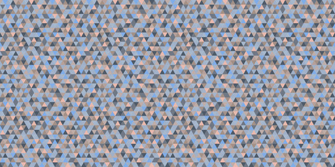 Seamless triangle pattern. Geometric wallpaper of the surface. Unique background. Doodle for design. Print for flyers, posters, t-shirts and textiles. Vintage and retro style