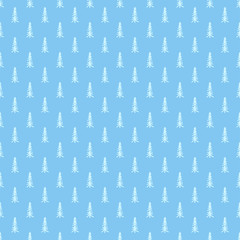 Seamless colored pattern with christmas trees. Abstract wallpaper. Print for posters, banners and textiles